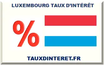 LUXEMBOURG TAUX D’INTÉRÊT 2026-2027